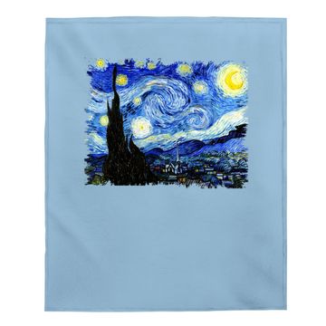 Discover The Starry Night Vincent Van Gogh Baby Blanket