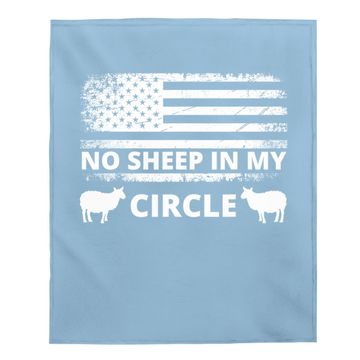 Discover No Sheep In My Circle Baby Blanket