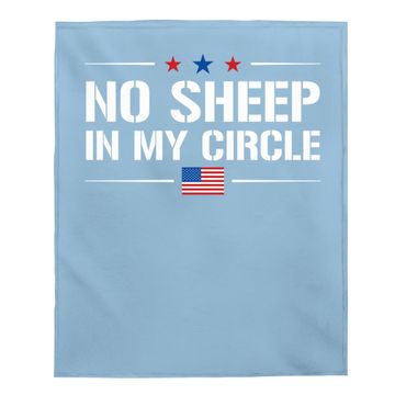 Discover No Sheep In My Circle Baby Blanket