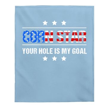 Discover Corn Star Your Hole Is My Goal Cornhole Baby Blanket