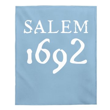 Discover Salem 1692 Witch Halloween Wicca Occult Witchcraft History Baby Blanket