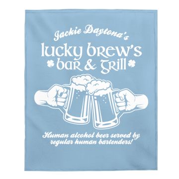 Discover Lucky Brew's Bar Grill Jackie Daytona Baby Blanket