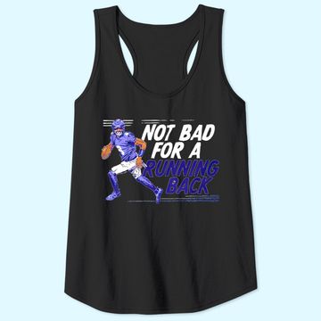 Discover Lamar Jackson Not Bad For A Running Back Tank Tops