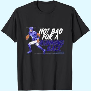 Discover Lamar Jackson Not Bad For A Running Back T-Shirts