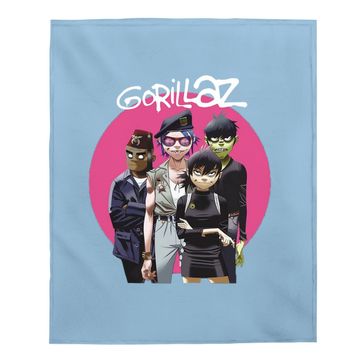 Discover Gorillaz Humanz Band Baby Blanket