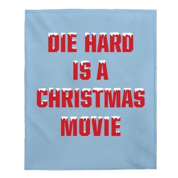 Discover Die Hard Christmas Baby Blanket