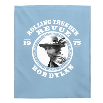Discover Bob Dylan Revue Baby Blanket