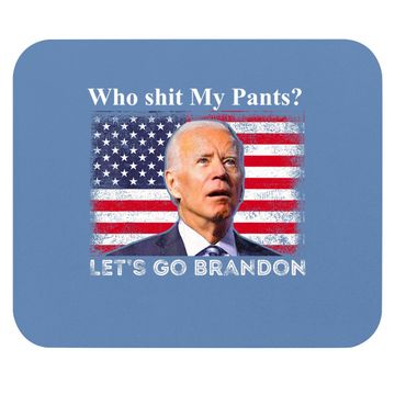 Discover Happy Christmas Santa Let’s Go Brandon 2021 Mouse Pads