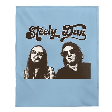 Discover Steely Dan Retro Style Baby Blanket