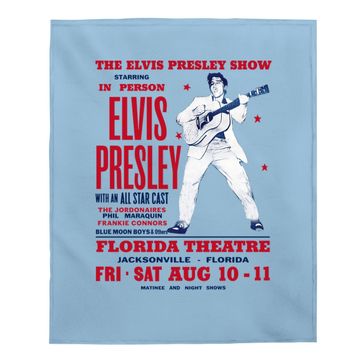 Discover The Elvis Presley Show Baby Blanket