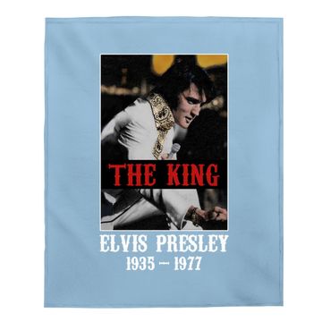 Discover The King Elvis Presley Baby Blanket