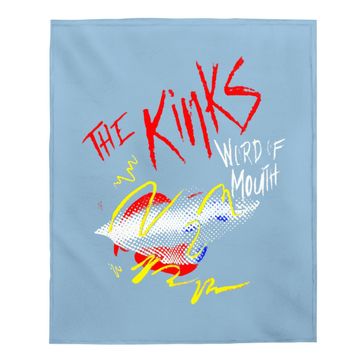 Discover The Kinks Band Baby Blanket