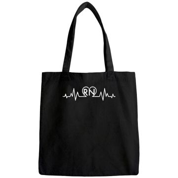 Discover Cool Heartbeat Registered Nurse RN Tote Bag