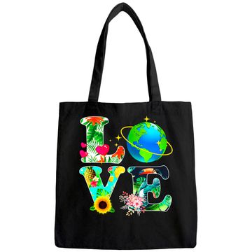 Discover Love World Earth Day 2021 Environmental Saving The Planet Tote Bag