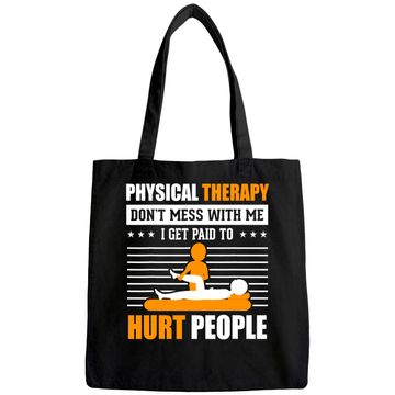 Discover PT Physical Therapy Gift Therapist Month Tote Bag