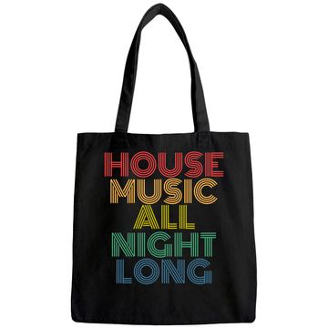 Discover House Music All Night Long Tote Bag