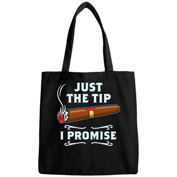 Discover Just The Tip Cigar Smoker Tote Bag