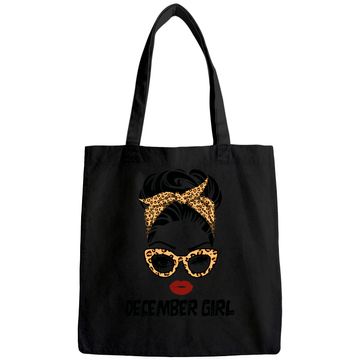 Discover December Birthday Costume Leopard Prints Girl Tote Bag