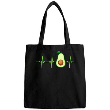 Discover Avocado Heartbeat Tote Bag