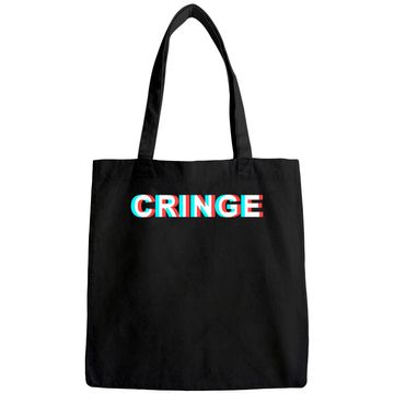 Discover Optical Illusion Cringe Tote Bag