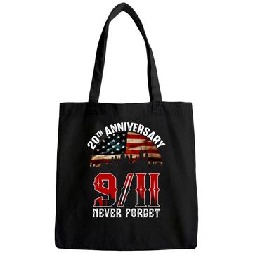 Discover 20 Years Anniversary 911 Never Forget Tote Bag