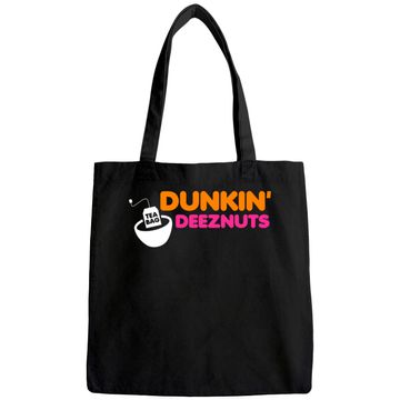 Discover Dunkin Deez Nuts Tote Bag