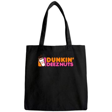 Discover Dunkin Deez Nuts Tote Bag