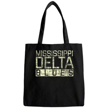 Discover Mississippi Delta Blues Vintage Tote Bag