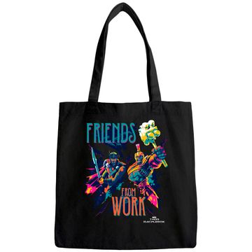 Discover Marvel Thor Ragnarok Working Friends Neon Blast Tote Bag