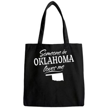 Discover Someone in Oklahoma Loves Me Tote Bag