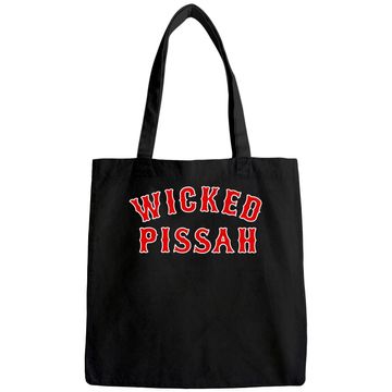 Discover Wicked Pissah Pisser New England Southie Gift Tote Bag