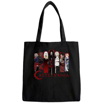 Discover Castlevania Character Panels Tote Bag