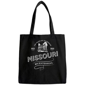 Discover Missouri Bicentennial 1821-2021 Celebrate 200th Anniversary Tote Bag