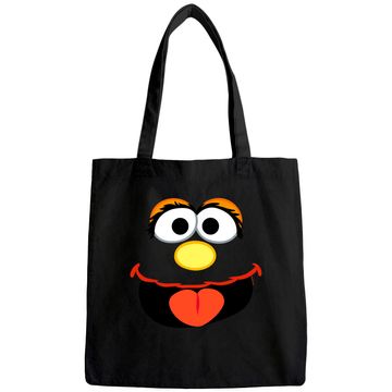 Discover Sesame Street Murray Face Tote Bag