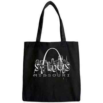 Discover St Louis Missouri Gateway Arch Graffiti Tote Bag
