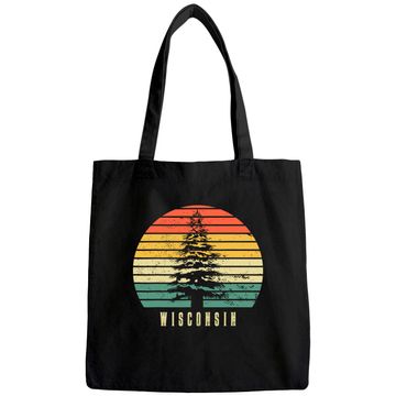 Discover Wisconsin State Park Pine Tree Gift residents Tote Bag