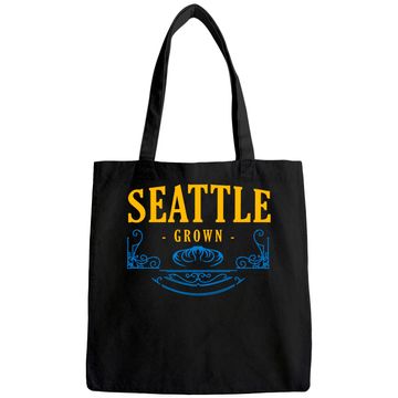 Discover Seattle Grown Washington American Tote Bag