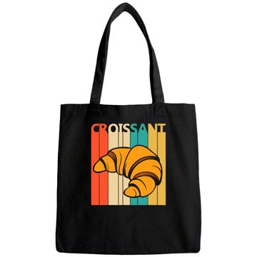 Discover Vintage Croissant Tote Bag