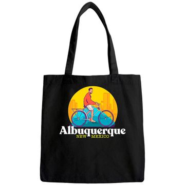 Discover Albuquerque New Mexico 80s Retro Tote Bag