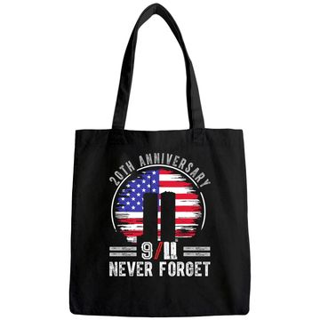 Discover Patriot Day 2021 Never Forget 9-11 20th Anniversary Tote Bag