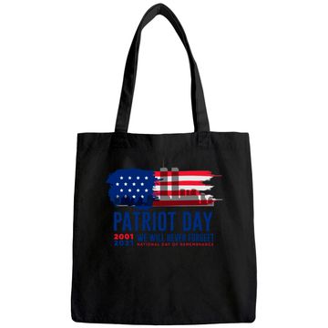 Discover Patriot Day 20th Anniversary Never Forget Tote Bag