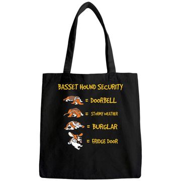 Discover Basset Hound Security Tote Bag