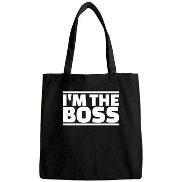 Discover I'm the boss Tote Bag