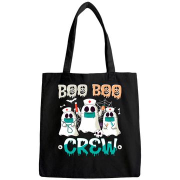 Discover Boo Boo Crew Nurse Halloween Ghost Costume Matching Tote Bag