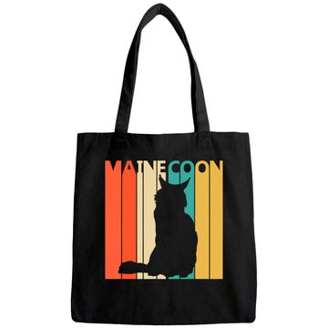 Discover Vintage Maine Coon Cat Tote Bag