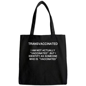 Discover Tranvaccinated Identify Funny Definition Tote Bag