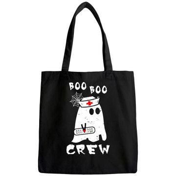 Discover Boo Boo Crew Halloween Ghost Nurse Tote Bag