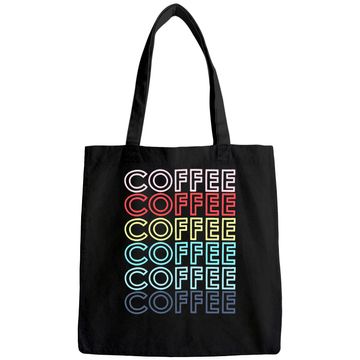 Discover Coffee with English Text Letters Tote Bag