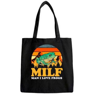Discover MILF Man I Love Frogs Tote Bag
