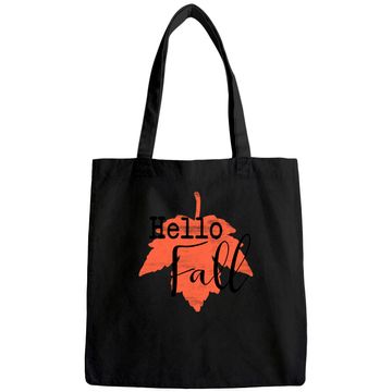 Discover Hello Falls Autumn Season Tote Bag